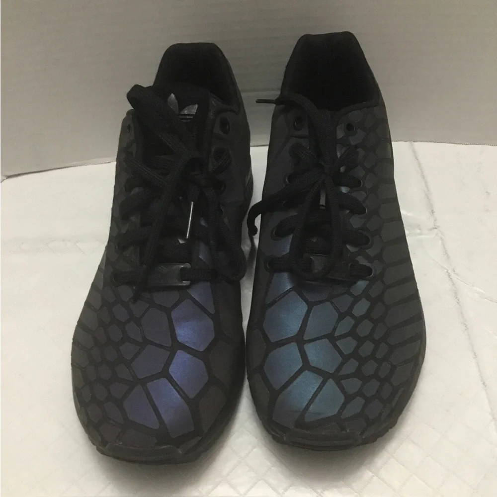 adidas Black Running Shoe Interior with Size Label